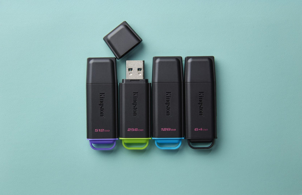 Kingston DataTraveler Exodia 2 128 GB USB 3.2 Nero/Blu – immagine 1