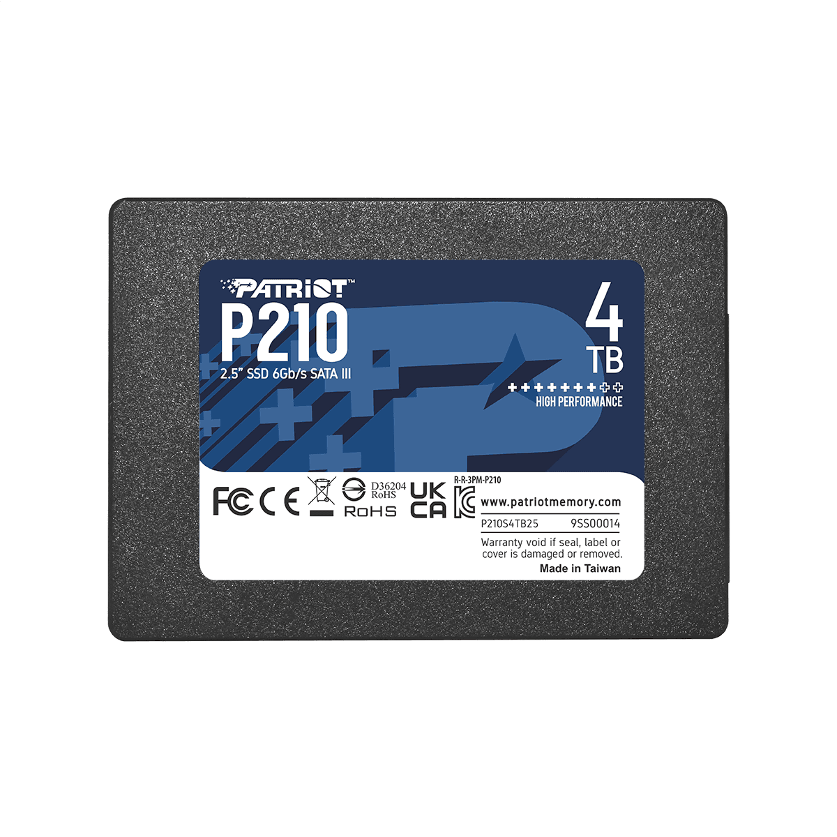 Patriot P210 SSD 512 GB SATA - vista principale