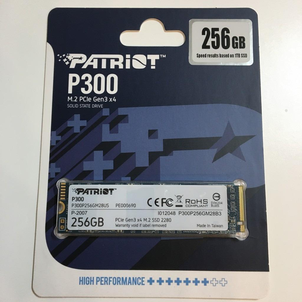 Patriot P300 M.2 PCIe 3.0 - prestazioni