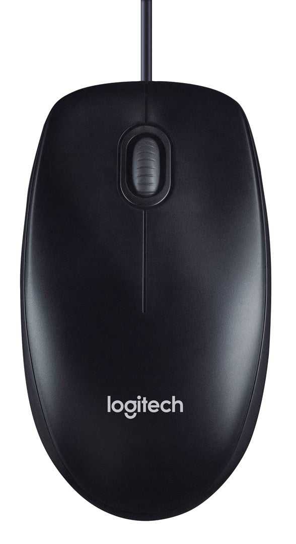 Logitech M90 mouse ambidestro vista dall'alto