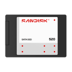 SanDisk 520 SSD SATA III da 2,5 pollici – vista frontale della serie