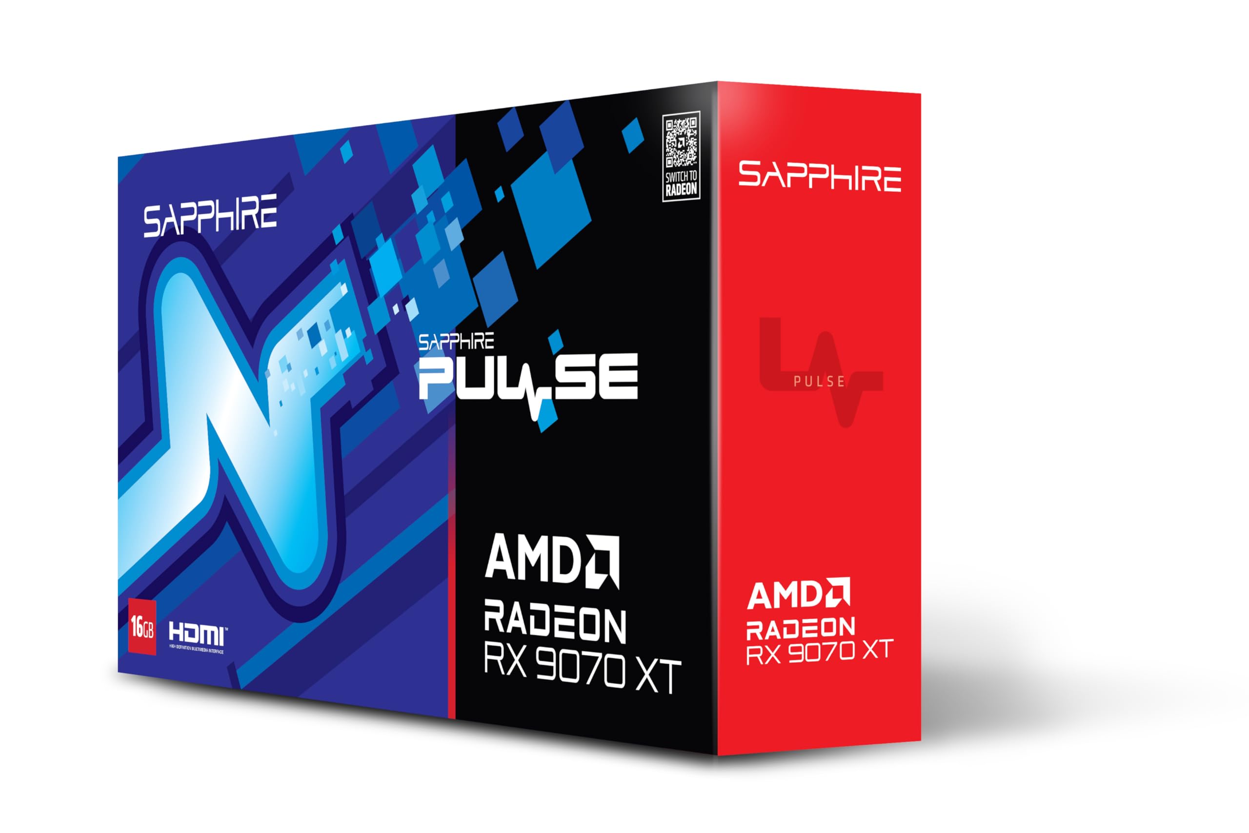 Sapphire PULSE RX 9070 XT 16GB – vista principale