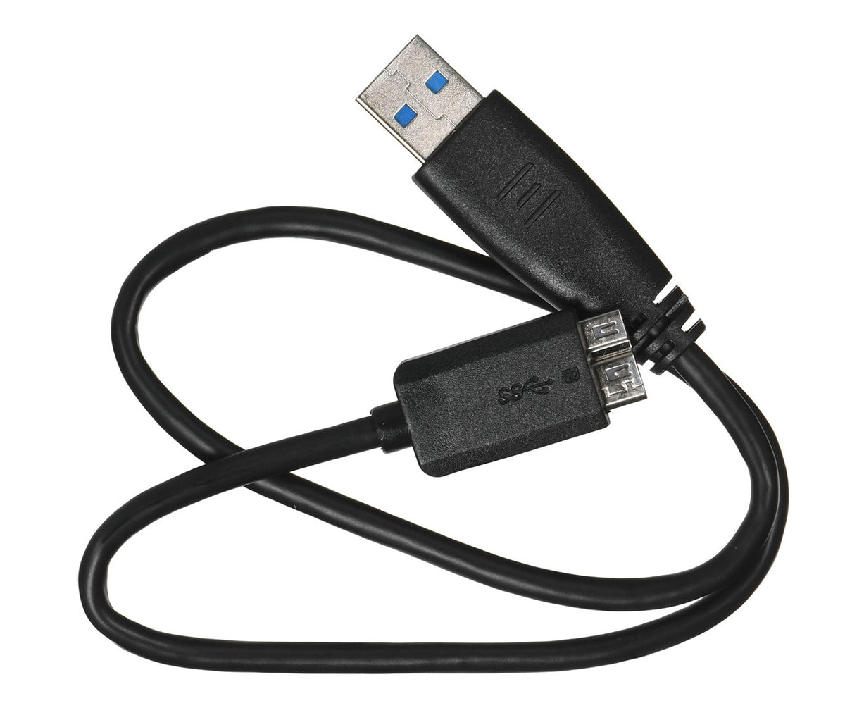 Cavo USB 3.0 incluso con Seagate Expansion Portable 2 TB, connettori USB-A e Micro-B