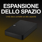 Seagate Expansion 5 TB - archiviazione portatile