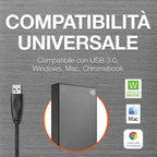 Seagate One Touch 2 TB - backup semplice