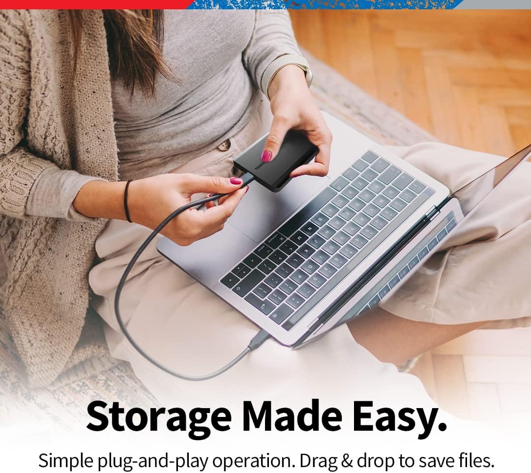Toshiba Canvio Basics 2 TB - utilizzo e design