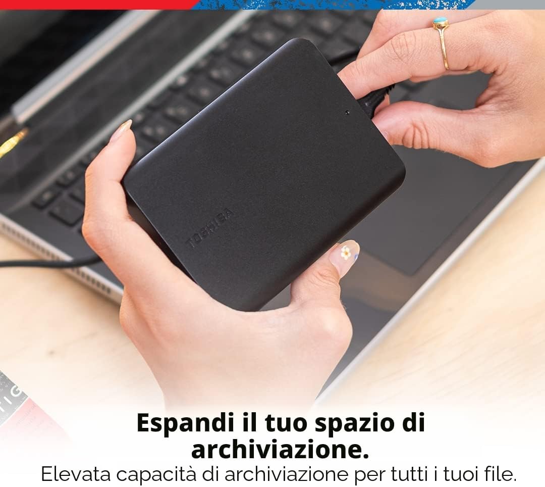Toshiba Canvio Basics 4 TB - dettaglio prodotto