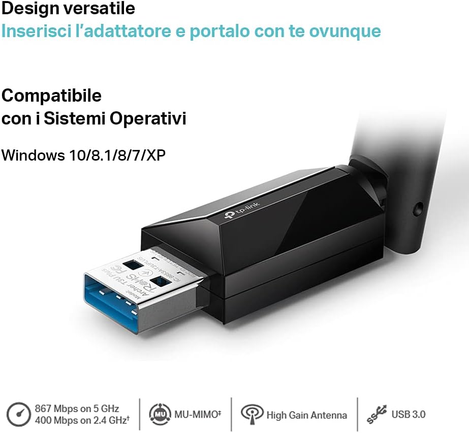 TP-Link Archer T3U Plus – caratteristica 4