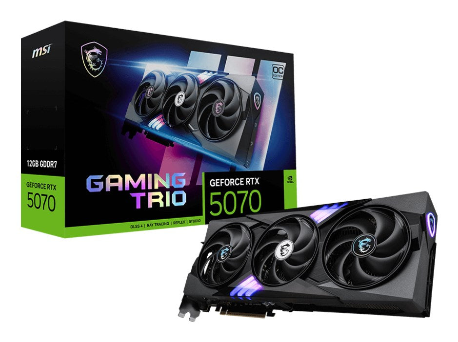 MSI GeForce RTX 5070 Gaming Trio OC 12 GB GDDR7