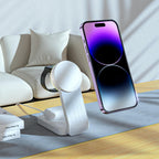 W79 bianco caricatore wireless 3 in 1 - vista prodotto