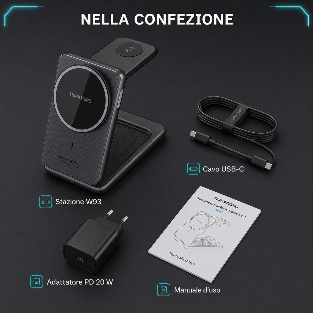 Contenuto della confezione W93
