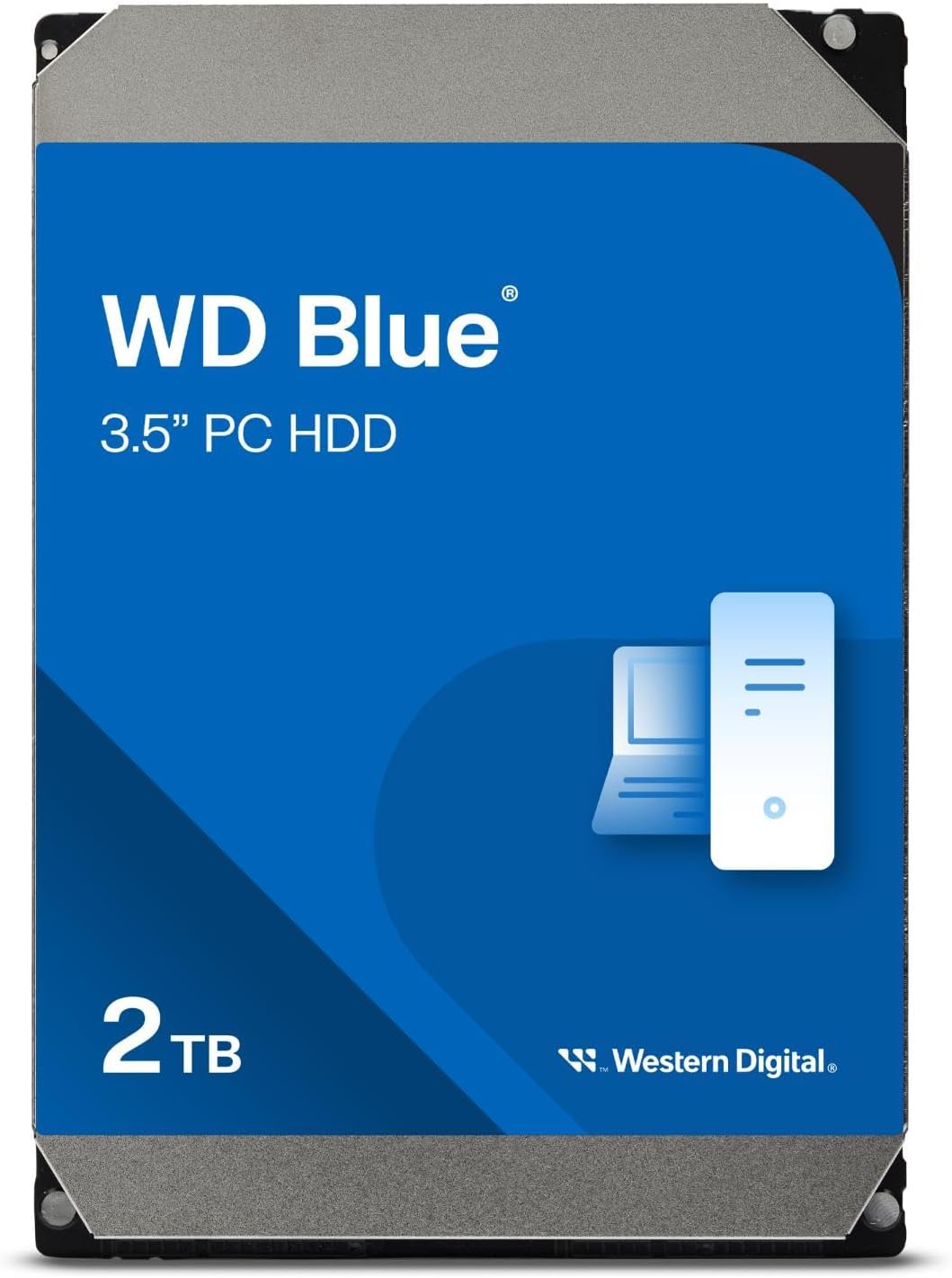 WD Blue 2 TB HDD - vista principale