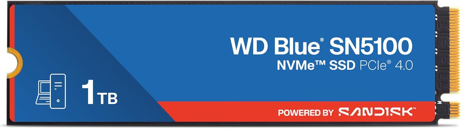 WD Blue SN5100 SSD 1 TB NVMe - vista principale