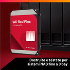 WD Red Plus 4 TB NAS - dettaglio