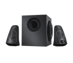 Logitech Z623 subwoofer e satelliti - vista frontale